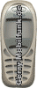 Gehäuseoberschale original Siemens C55 champagne (Cover) mit Displayscheibe
