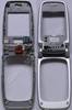 Oberschale großes Display Nokia 6103 silber, original Oberschale ohne Scheibe incl. Schanier, Klappmechanik, Coax-Kabel, C-Cover + B-Cover, Oberschale Tastatur, Kabelbaum