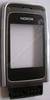 Oberschale Klappe schwarz Nokia 6136 original A-Cover inne incl. großer Displayscheibe