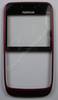 Oberschale rot Nokia E63 original Cover mit Displayscheibe ruby red