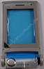 Unterschale Klappe weiss Nokia N76 original B-Cover incl. großer Displayscheibe und Schanier ice white
