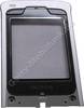 Unterschale Klappe Original Nokia N90 schwarz, Pearl Black groe Displayscheibe mit Tasten, Magnet und Lautpsrecherdichtung