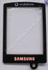 Große Dispalyscheibe Vodafone Samsung Z540 original Scheibe vom großen Display mit Vodafone branding