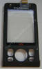 Oberschale schwarz SonyEricsson W910i original Front Cover mit Displayscheibe