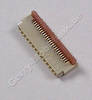 Display Konnektor Nokia E6-00 SMD Anschlußbuchse vom Displaykabel, Conn ZIF flex 25 pin H0.9 P0.3/0.6
