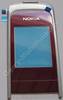 Displayscheibe rot original Nokia 2720 fold Displayfenster vom großen Display deep red